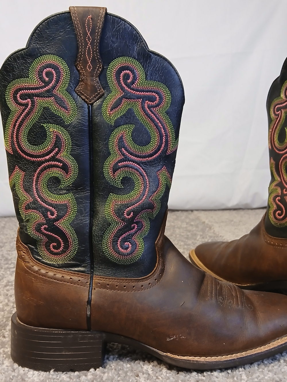 Ariat Women's Quickdraw Western Cowgirl Boots - Size 9B - Picture 10 of 16